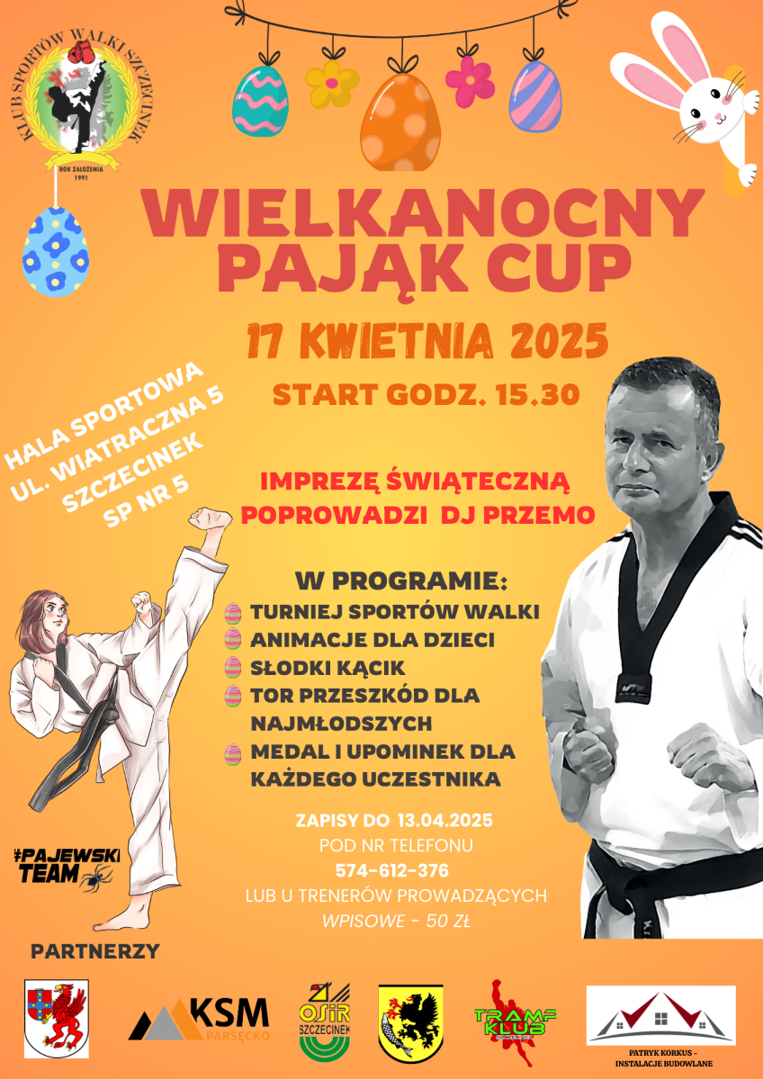 Zapraszamy do udziału w turnieju Wielkanocny Pająk Cup